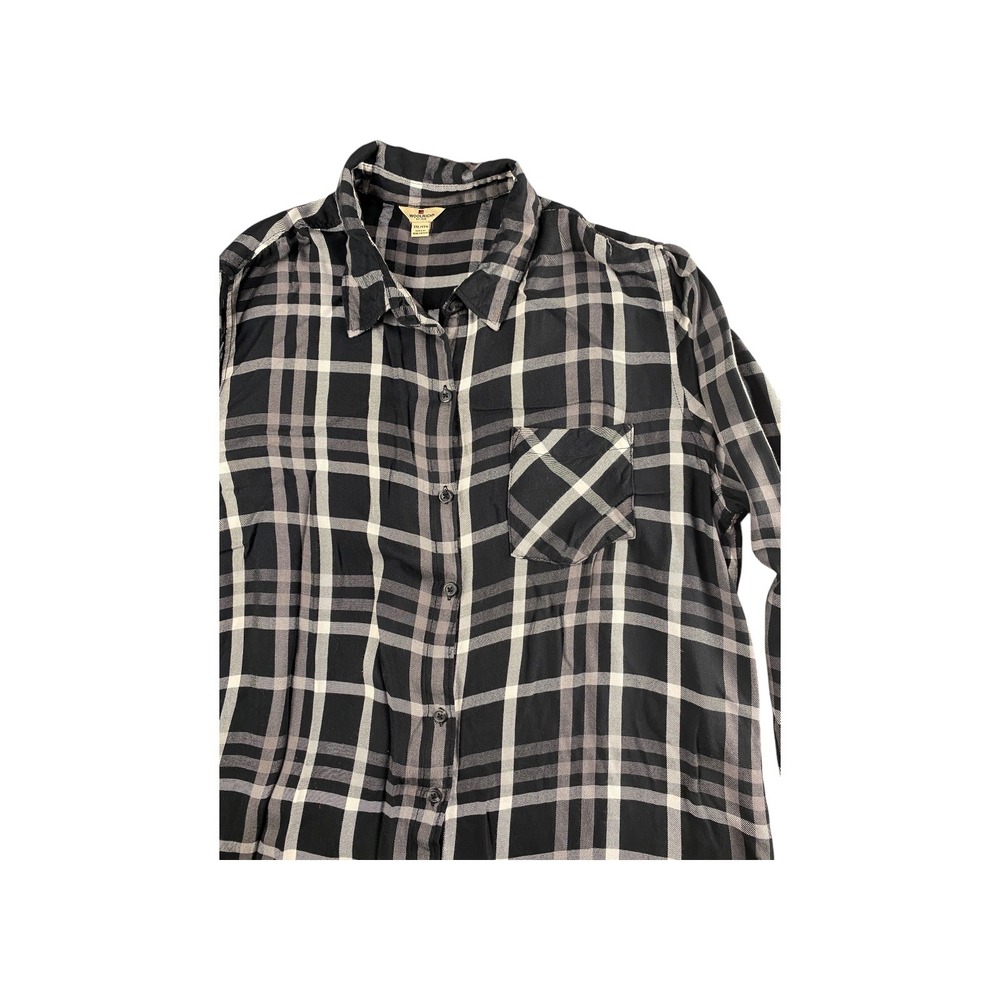 Woolrich Plaid Long Sleeve Button Up Shirt Men's XXL Casual Flannel‎